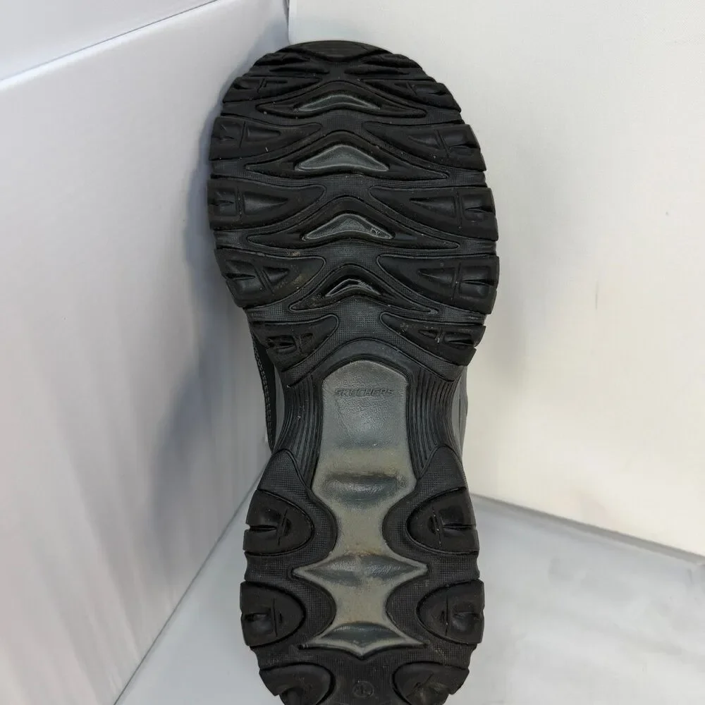 Skechers Slip-ins Cankton Faison Steel Toe Work Shoes Mens 10.5 Black 200211/BLK
